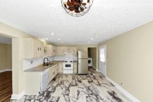 Kitchen with appliances