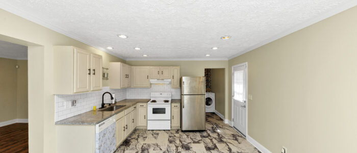Kitchen with appliances