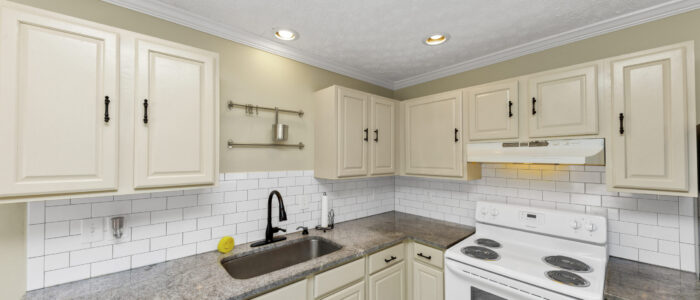 Kitchen with appliances